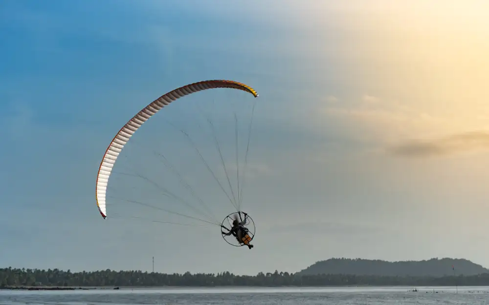 Paramotoring